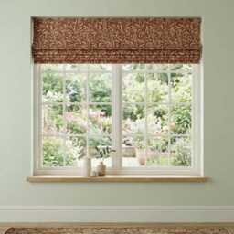 Custom Made To Measure Roman Blind Shade William Morris Willow Bough Crimson Hand Crafted