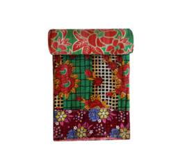 Vintage Sari Cotton Kantha Quilt Handmade Reversible Indian Blanket - 80x56 Inches