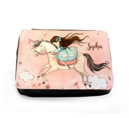 Pencil Case, Pencil Pouch, Fairy, Elf, Unicorn Fm101