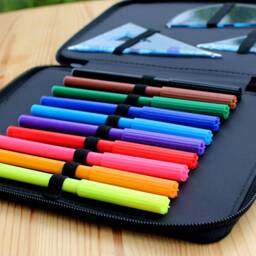 Pencil Case, Pencil Pouch, Fairy, Elf, Unicorn Fm101 - thumbnail 3