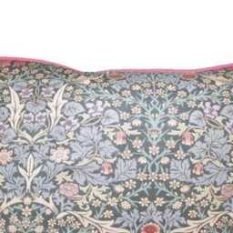 William Morris Blackthorn Cotton Cushion Cover Arts & Crafts Throw Pillow - thumbnail 2