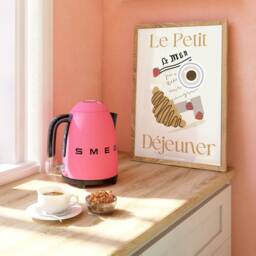 Le Petit Dejeuner Wall Print, French Breakfast Boho Art, Art - thumbnail 1