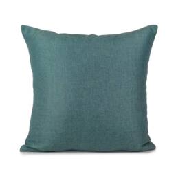 Teal/Turquoise Decorative Throw Pillow Cover, Cushion Covers, Accent Pillow, Linen Blend Trendy Farmhouse Pillow, Modern Boho Pillow