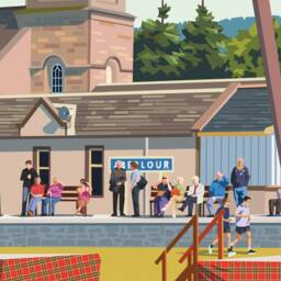Aberlour Highland Games - Caber Tosser Scotland Speyside - thumbnail 3
