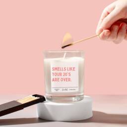 30Th Birthday Candle Gift Set. 20's Are Over. Have Expired Candle For 20Th Birthday - thumbnail 2