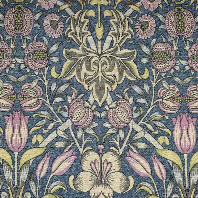 Custom Made William Morris Lily & Pomegranate Jewel Blackout/Lining Curtains 3 - image 1