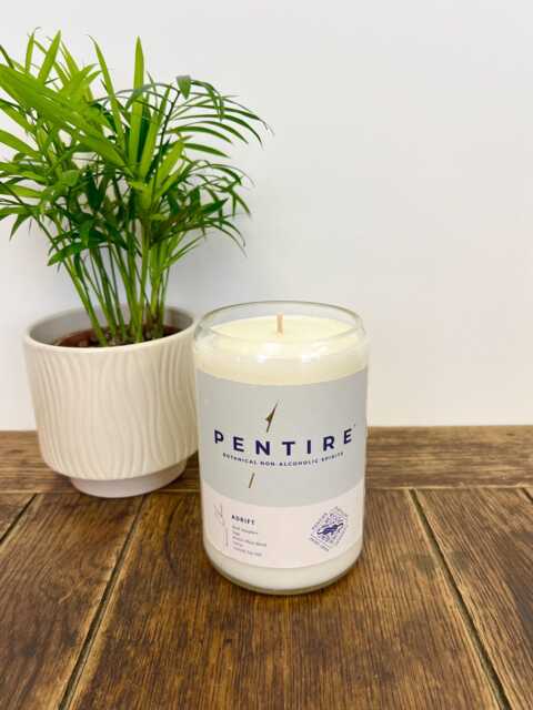 Pentire Bottle Candle - Wood Sage & Sea Salt Natural Soy Wax Sustainable - image 1