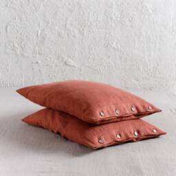 Linen Sheet Set, Natural Bedding Sets, Flat & Fitted Sheets With Pillowcases, Queen, King - thumbnail 2