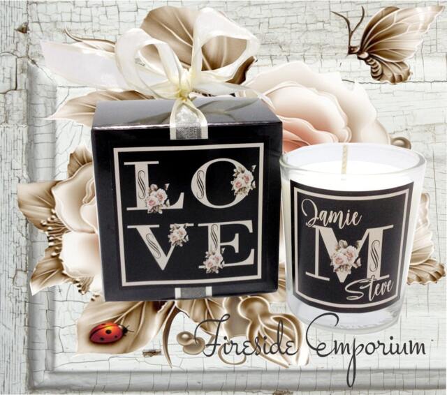 Wedding Favor, Personalized Wedding, Monogrammed Candle Guest Gift - image 1