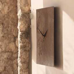 Unique Wood Look Wall Clock 45cm - thumbnail 4