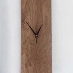 Unique Wood Look Wall Clock 45cm - thumbnail 2