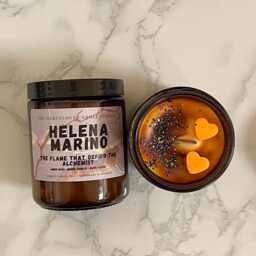 Helena Marino Candle - Alchemised Book Merch Booktok Senlinyu Fantasy Romance Bookish Gift - thumbnail 2