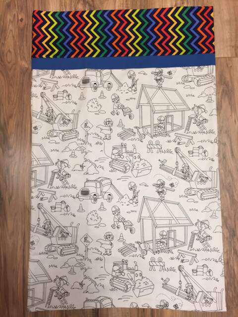 Color Me Pillowcase - Construction All Over - image 1