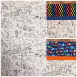 Color Me Pillowcase - Construction All Over - thumbnail 2