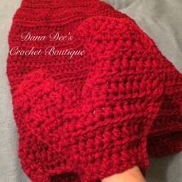 Thick & Fluffy Crawfish/Lobster Blanket Pattern - thumbnail 3