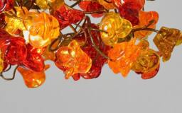 Pendant Lighting, Kitchen Island Lighting With Warm Color Roses Flowers - thumbnail 4