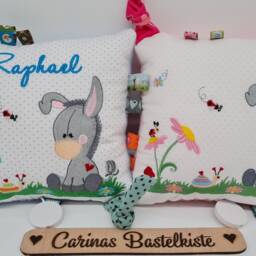 Musical Toy, Donkey, Baby Musical Toy With A Requested Melody, Personalized Pillow, Birth Gift, Pillow Name - thumbnail 3