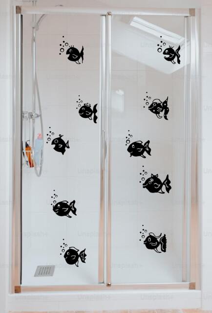 School Of Fish Vinyl Wall Decals Sea Life Nursery Decor - image 1