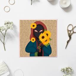 Spider Man Into The Verse - Miles Morales/Sunflower Boy Art Print - Wall Decor Print Hight Quality Digital Illustration - thumbnail 2