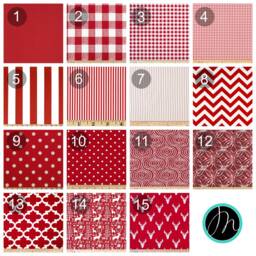 Lipstick Red Custom Valances - Premier Prints Window Treatments - Small Or Wide Panel - Choose Your Size - thumbnail 2