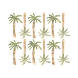 Palm Trees Fabric Wall Stickers. Removable & Reusable - thumbnail 2