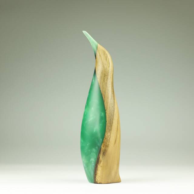 Duo Penguin Sculpture - 9 - image 1