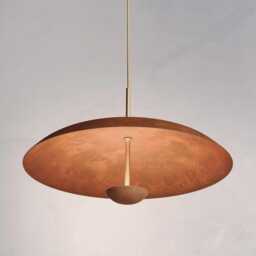 1950S Mid Century Vintage Rusted Brass Modern Style Sputnik Chandelier/ Kalmar Stilnovo Style/ Chandelier Italian - thumbnail 2