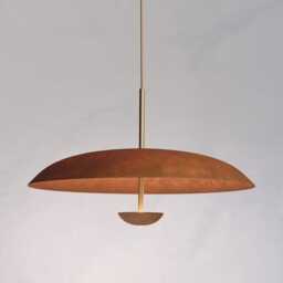 1950S Mid Century Vintage Rusted Brass Modern Style Sputnik Chandelier/ Kalmar Stilnovo Style/ Chandelier Italian - thumbnail 1