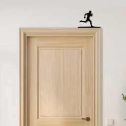 Door Topper Running Man Athletics Various Colours Top Of Decorative Sign - Novelty Wall Decor, Frame Art, Art - thumbnail 3