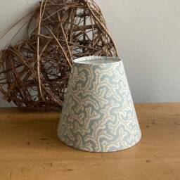 Ian Sanderson Dulcie Thyme Luxury Candle Clip Lampshade. Bespoke. Handmade. Wall Lights. Chandeliers - thumbnail 2