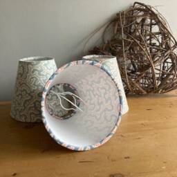 Ian Sanderson Dulcie Thyme Luxury Candle Clip Lampshade. Bespoke. Handmade. Wall Lights. Chandeliers - thumbnail 3