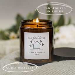First Home Candle Candles Gift Gifts Card Cards Print Prints A - thumbnail 3