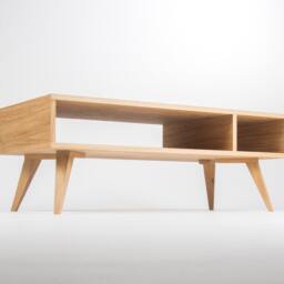 Kuub - Tv Stand, Media Console, Entertainment Center, Tv Cabinet, Made Of Oak Wood - thumbnail 3