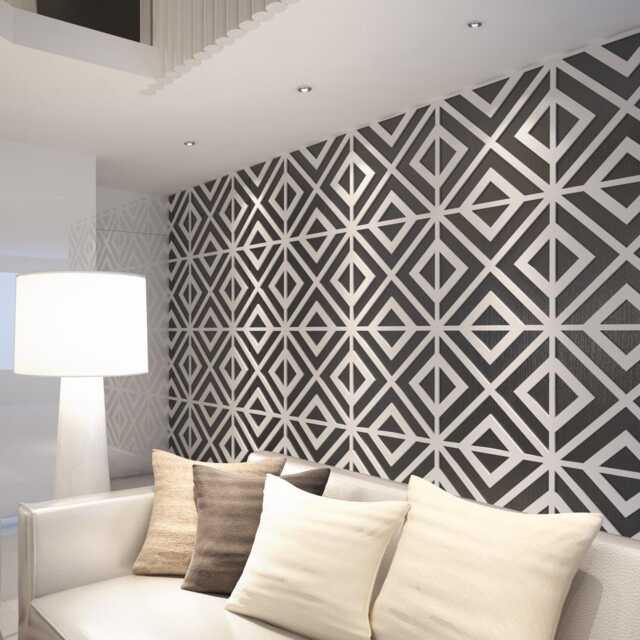 Mid Century Wall Art, Geometric Modern, Minimalist, Fretwork, Decor, Panels, Decor - Skupm3Dp - image 1