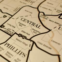 Minneapolis Neighborhood Map Wall Art Home Decor Poster - thumbnail 4
