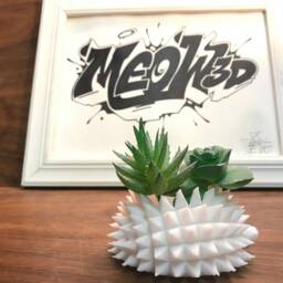 Hedgehog Planter, Christmas Gift, Hedgehog Gifts, Animal Decor, Hedgehogs, Lover, Succulent Planter - thumbnail 3