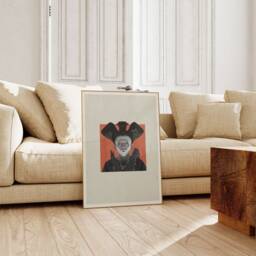 Ghost in The Shell - Movie Poster, Retro, Mid Century Modern, Vintage Art Print, Minimalist - thumbnail 3
