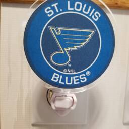 Hockey Team Nightlights - Nhl Handmade With Acrylic Shapes - thumbnail 4