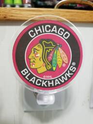 Hockey Team Nightlights - Nhl Handmade With Acrylic Shapes - thumbnail 1