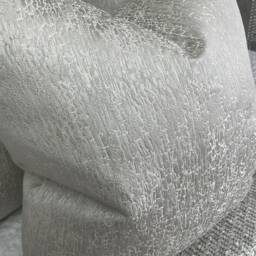 Blake Luxury Textured Cushion Cover Shell Grey Designer Fabric Pillow Case Handmade Double Sided Sofa Bed Bill Beaumont - thumbnail 3