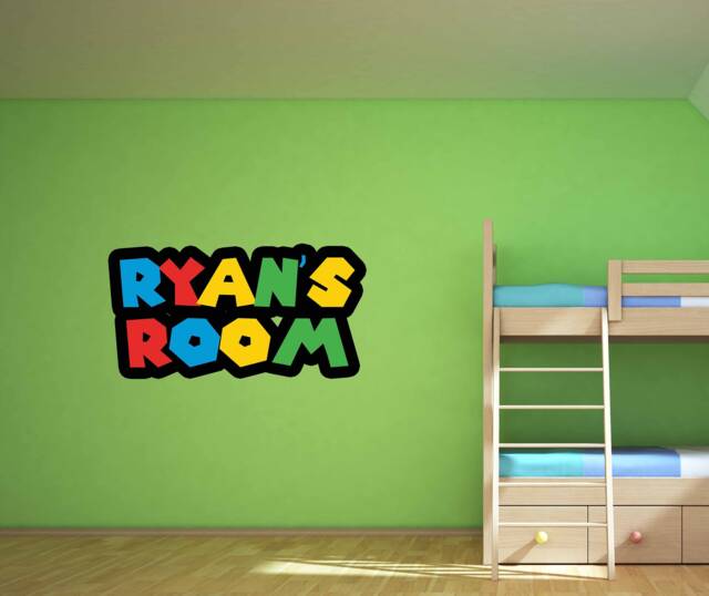 Super Mario Decals, Game Room, Vintage Nintendo Wall Designs, Murals, Mario Art, Mario Kart - image 1