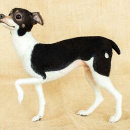 Made To Order Needle Felted Dog Custom Needle Felted Animal Sculpture - thumbnail 4