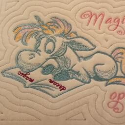 Unicorn Book Cushion - thumbnail 2