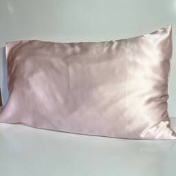 100% Mulberry Silk 22Momme Double Sided Standard, Queen Or King Adult Pillowcase With Mesh Laundry Bag - thumbnail 3
