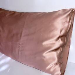 100% Mulberry Silk 22Momme Double Sided Standard, Queen Or King Adult Pillowcase With Mesh Laundry Bag - thumbnail 2