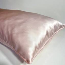 100% Mulberry Silk 22Momme Double Sided Standard, Queen Or King Adult Pillowcase With Mesh Laundry Bag - thumbnail 1