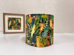 Animal Pattern Lamp Shade, Zoo Lampshade For Table Lamp Floor Lamp, Children's Shades