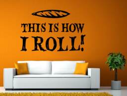 This Is How I Troll Roll Joint Relax Smoke Chill Wall Stickers Decals Vinyl Mural Decor Art L2140 - thumbnail 1
