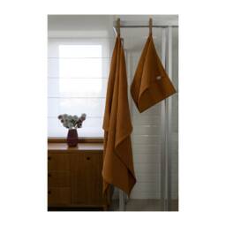 Handmade Waffle Linen Cotton Towel Set Family Bath Towels - thumbnail 2