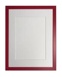 Post Box Red 20mm Picture, Photo, Poster Frame With White Mount - thumbnail 1